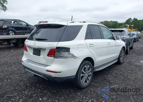 2016 Mercedes-Benz Gle 350 4Matic z USA, uszkodzony, nr VIN 4JGDA5HB4GA637099